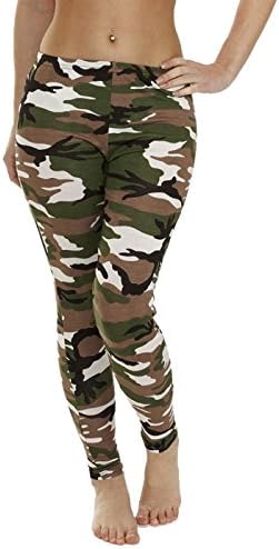 Love My FashionsWomen's Printed Leggings High Waist Buttery Soft Seamless Costume Full Length Patterned Waistband Ankle Length Casualwear Tights