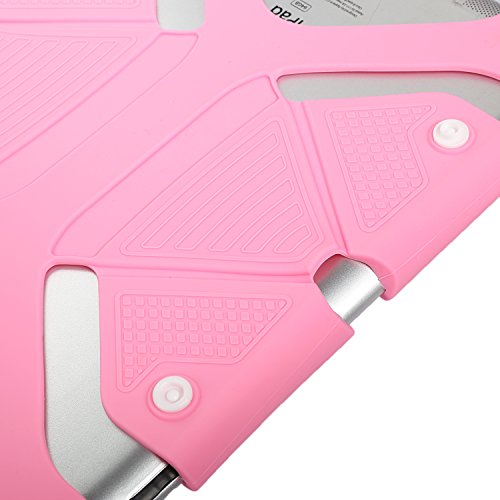NEWSTYLE 8,9-10,5 Zoll Universal Tablet Ständer Halterung Hülle Ultra Slim Flexible Silikon Schutzhülle – Pink - 6