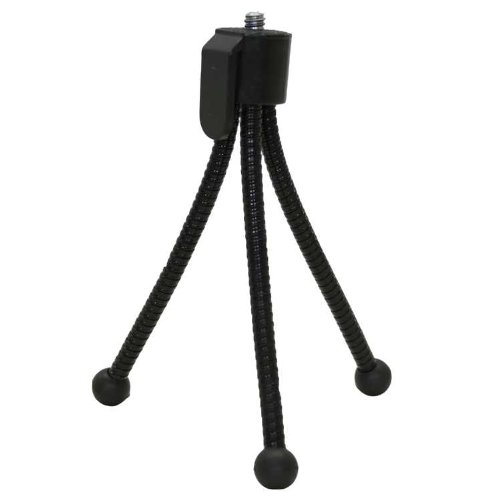 InLine Mini-Stativ fr Digitalkameras - 12,5cm Hhe - schwarz, 48006