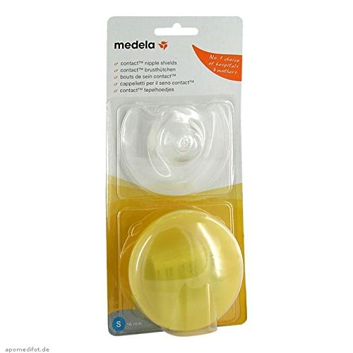 MEDELA Brusthütchen Contact S m.Aufbw.Box 2 St