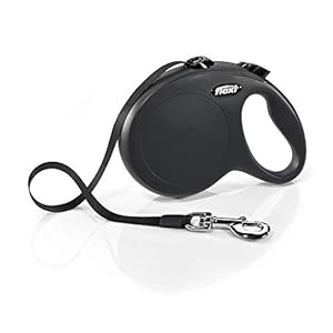 Flexi Classic L Cinta 8 m, Negro