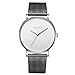 Produktbild TWISFER Herren Uhren Minimalistische Quartz Mesh Edelstahl Armband Herren Uhren Quartz Männer Elegante Business Kleid Armbanduhr