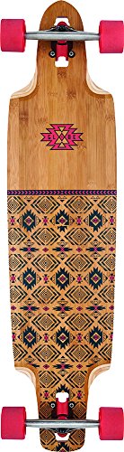 Globe Spearpoint Longboard, Unisex Adulto, marrón (Bamboo/Green), 40