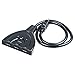 Produktbild HDMI Switch 3 Port 4K HDMI Switch 3x1-Switch Splitter mit Zopf-Kabel Unterstützt Full HD 4K 1080P 3D-Player schwarz