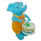 Funny Windup Elephant Drummer Toy