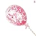 Produktbild Pink Rose Dream 1pcs Cake Topper Balloons Giant Confetti Ballon Party Supply (Rosa)