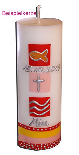 Bambehina Kerzen-Kreativset in zauberhafter Geschenkverpackung. Kerze für Taufe, Hochzeit, Geburtstag, Kommunion, Konfirmation, Weihnachten….ganz einfach selber machen. - 5