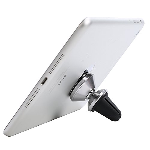 Magnetische Auto-Handyhalterung, Colico Aluminium Handy-Luftschlitzhalterung, Halterung fÃ¼r Auto-LÃ¼ftung, universal einsetzbar fÃ¼r Smartphones und Mini Tablets sowie NavigationsgerÃ¤te und mehr (Upgrade Version: 360 Grad Schwenkkugel)
