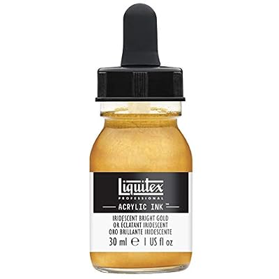 Liquitex Professional Encre Acrylique Flacon Avec Pipette 30 ml Or Iridescent