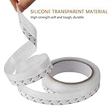 Fácil de instalar: Tamaño: 5M x 25MM (L / W), este sello de la puerta cubre la mayoría de los espacios de las puertas. Se puede cortar en diferentes tamaños según sea necesario. ¡No se necesitan tornillos ni martillos!