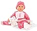 Produktbild Götz 1561044 Cookie Happy Spots - 48 cm große Babypuppe mit braunen Schlafaugen, ohne Haare und einem Weichkörper - 7-teiliges Set