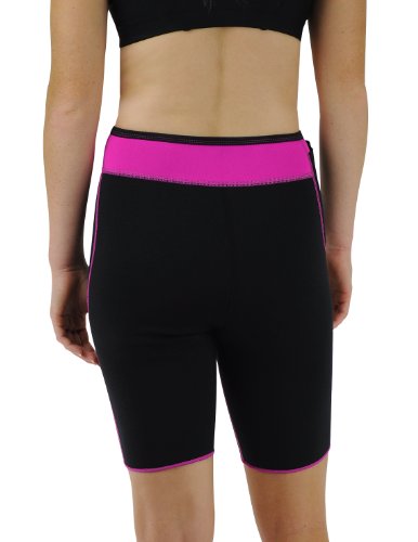 Damen kurze Radlerhose mit Wärme-Effekt (Schwitzhose) – aus Neopren mit Biokeramik Fasern, von Delfin Spa - 6
