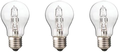 Halogen GLS Lamps ES 30W 3 Pack