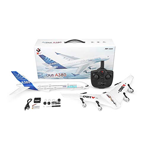 Preisvergleich Produktbild Eillybird RC Flugzeug Segelflugzeug Drohnen für WLtoys A120-Airbus A380 Flugzeugsegelflugzeug