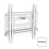 Fixe TV Halterung für alle VESA-Standards von 50x50 bis 200x200. Maximale Belastbarkeit der Wand-Halterung 50 kg