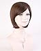 Women's Short Straight BOB Wig (Model: Jf010710) (Dark Brown)