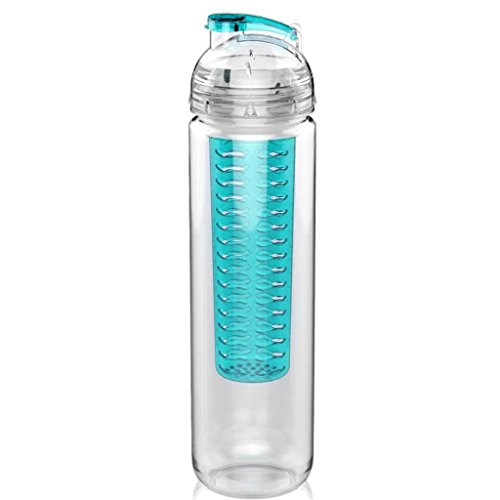 Trinkflasche für Fruchtschorlen, 800 ml, Tritan, BPA-frei - 2