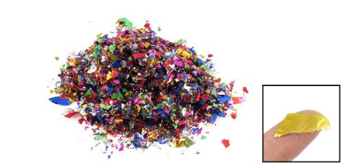 sourcingmap® 1 Gepack vielfarbig Hochzeit Fest Party Kaneval Foile Konfetti Confetti NEU - 2