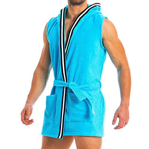Preisvergleich Produktbild Modus Vivendi Herren Bademantel Gr. X-Large, türkis