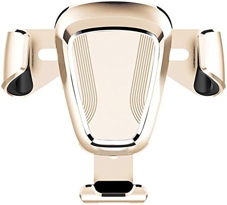WYJD Car Mount ® Car Mount Phone Holder Air Vent ROCK Gravity Holder Auto Lock Adjustable Metal Arms Other Smart Phones Between 4 inch and 6 inch , black