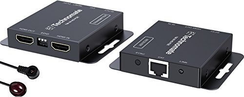 Technomate 60 m 1080p Single Cat Extender HDMI con IR HDMI POE