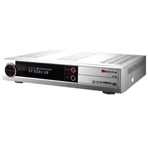 Preisvergleich Produktbild Octagon SF 908 USB PVR Ready LAN Sat Receiver Silber