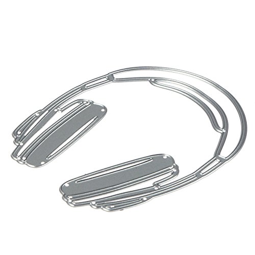 Demiawaking 5Pcs Metall Kreise Schneiden Schablonen DIY Sammelalbum Dekor Papier Karten, Metall Buchzeichen , Metall Lesezeichen als Geschenk fuer Freunde - 3
