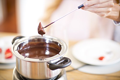 Russell Hobbs 22560-56 Fiesta Fondue für Käse Schokolade Öl oder Brühe/Antihaftbeschichteter, spülmaschinenfester Topf aus edelstahl - 7