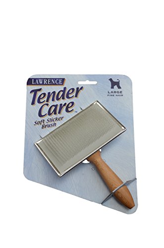LAWRENCE Tender Care Slicker Brush, Grande