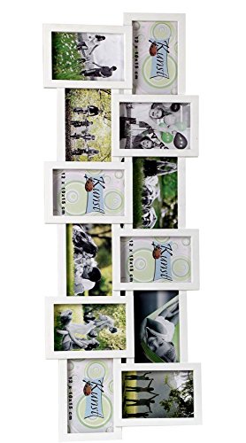 Yahee Bilderrahmen Collage Bildergalerie Fotorahmen für 12 Fotos 15 x 10 cm - 5