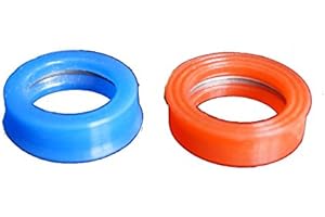 TAP MAGICIAN Set of 2 replacement silicone gaskets for 3/4" tap cartridge quarter turn