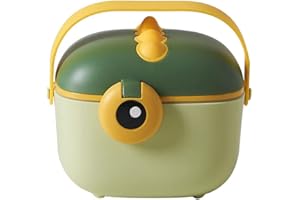 Uposao Milchpulver Portionierer Baby,Baby Milchpulver Container Tragbare Milchpulver Spender Aufbewahrung Milchpulver Dose Behälter mit Schaber und Löffel zur Aufbewahrung von Obst Lebensmitteln