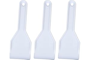 CPJJ Set de 3 grattoirs à Glace en Plastique Rigide,dégivrant congélateur,pour dégivrer Facilement et en Toute propreté Votre réfrigérateur ou congélateur, idéal pour Retirer la Glace