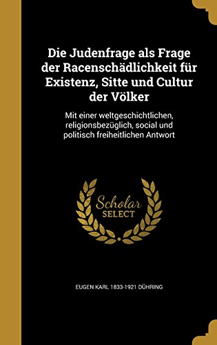 GER-JUDENFRAGE ALS FRAGE DER R