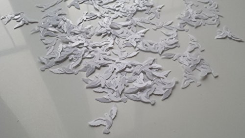 250 Stück schöne weiße Tauben Konfetti für bestimmte Anlässe