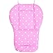 Produktbild Gosear Kinder Baby Punkte Baumwolle Cartoon Doppel Doppelseitige Zur Verfügung Kinderwagen Sitz Stuhl Pad Kissen Pink