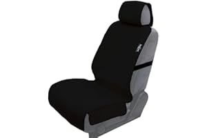 ‎BIG ANT Big Ant Sitzbezüge Auto Vordersitze, 100% Wasserdicht Neoprene Autositzbezüge Universal Schonbezug Sitzauflagen Auto für Alle Autositze, Hund, Athleten Training (Schwarz-1 Stück)