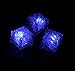 Produktbild (Pack of 12) Led Ice Cubes Enter Liquid Automatically Glows Blue,Waterproof Led Lamp,Put Into Ice Bucket or Champagne Tower to Use,Apply to Bar, Club, Wedding, Family Party