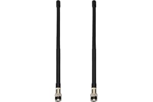 UAYESOK Antena BNC de 27 Mhz CB de 9.5 pulgadas BNC Antena para PNI-HP62 Cobra Midland Alan 42 DS Uniden de mano Cb Radios Portátiles/Portátiles (Pack de 2)