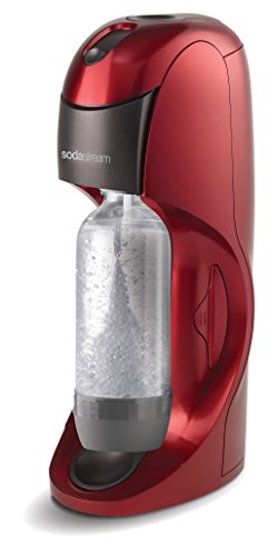 SodaStream Dynamo-Maschine Sprudelwasser und Soda, Kunststoff, rot, 22 x 15 x 42 cm - 3