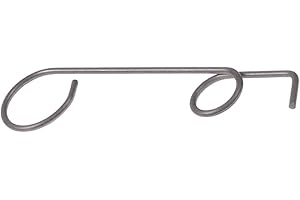 IGF Feder für Teigausrollmaschine 2300-L30, 2300-L40, 2300-B30, 2300-B40 Drahtstärke 2mm ø 14mm EP vorne/hinten Länge 80mm L1 4mm