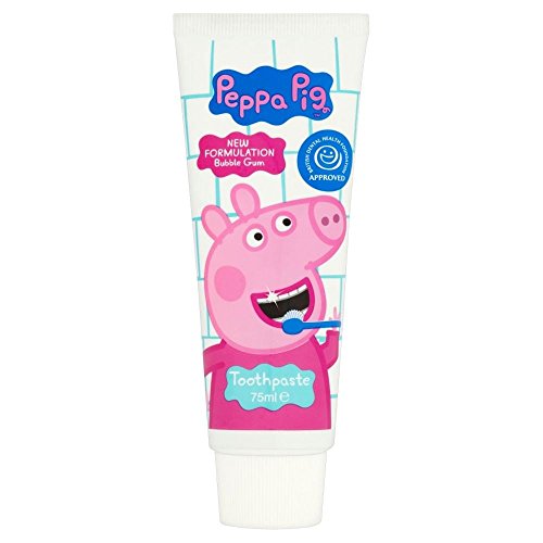Preisvergleich Produktbild Peppa Pig Zahnpasta (75 ml) - Packung mit 2
