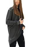 Mode Sudadera Retro Vintage Rock Vestir Moda Gris Rebeca
