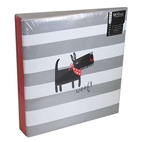 Widdle Gifts Ltd Álbum de Fotos diseño de Animales Divertidos - Perro con Capacidad para 104 Fotos