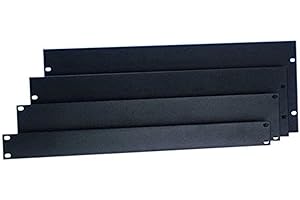 Adam Hall 19" Parts 8721 STL - Pannello rack 19” 1 U, acciaio