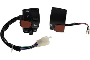 2EXTREME Armatur Schaltereinheit links und rechts kompatibel für Yamaha Aerox und MBK Nitro bis 2013