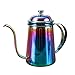 Produktbild Pour Over Kaffeebereiter, French Press 650ML Premium Edelstahl Kaffeekanne, Elegante Kaffeekanne Mit Schlanker Auslauf Für Einen Perfekten, Per Hand Aufgegossenen Filterkaffee