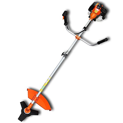 Festnight 2200 W Electric vidaXL Brush Cutter Grass Trimmer 51,7 cc Orange 2,2 kW Petrol with 4-Str