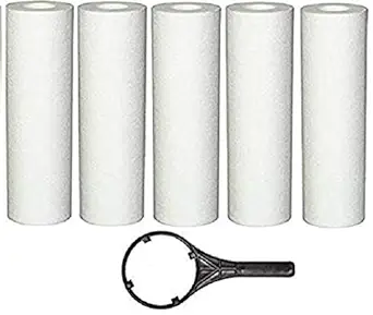 Gizmo Pro Sediment Cartridge/Filter/candle, Set of 5 Pieces (Spanner Included)