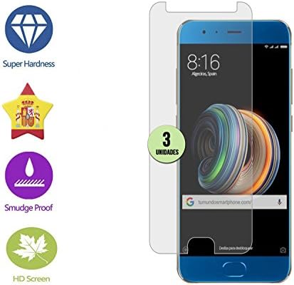 Pack of 3 Screen Protectors Premium 9H Tempered Glass for Xiaomi Mi Note 3